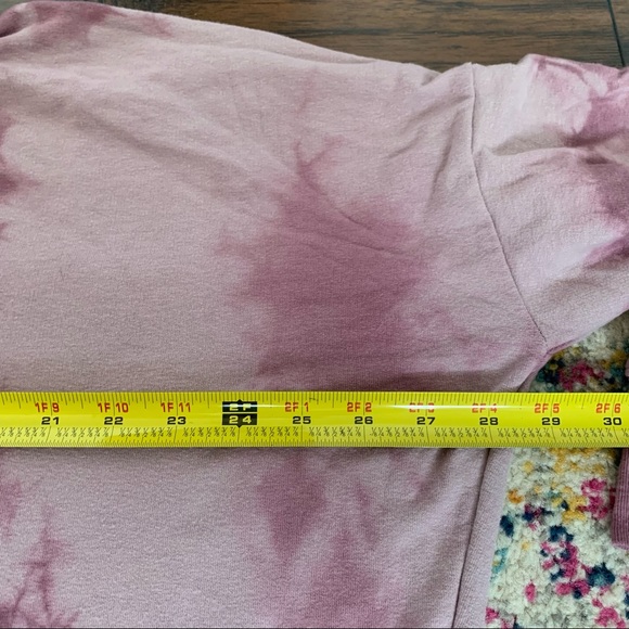 Victorias Secret PINK | NWT Tie Dye Oversized Turtleneck Tunic Sweatshirt - Picture 5 of 10